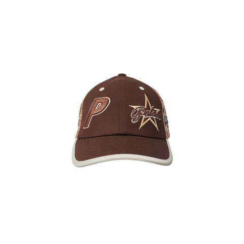 Palace CITY 6-PANEL BROWN - Colorway