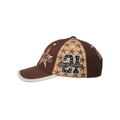 Palace CITY 6-PANEL BROWN - Colorway