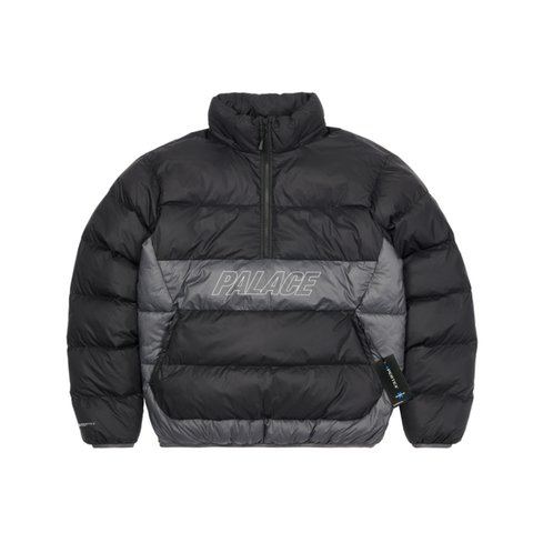 Palace PAL-TEX HALF ZIP PUFFA BLACK - Colorway