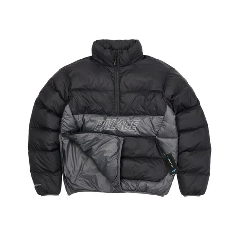 Palace PAL-TEX HALF ZIP PUFFA BLACK - Colorway