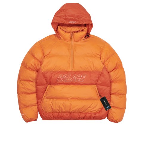 Palace PAL-TEX HALF ZIP PUFFA ORANGE - Colorway