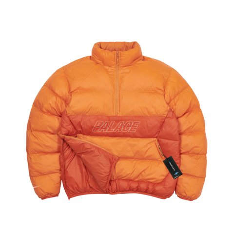 Palace PAL-TEX HALF ZIP PUFFA ORANGE - Colorway