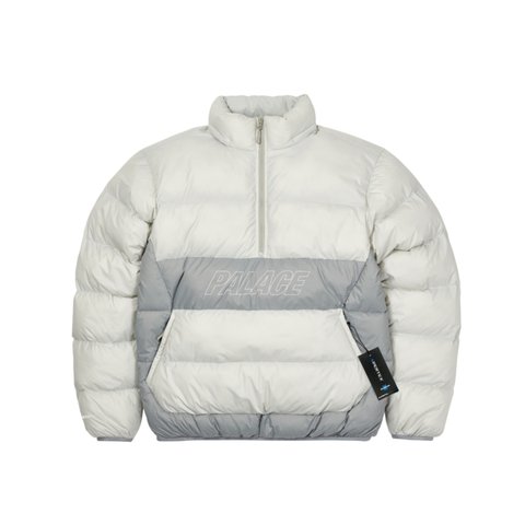 PAL-TEX HALF ZIP PUFFA GREY