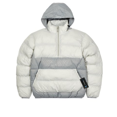 PAL-TEX HALF ZIP PUFFA GREY