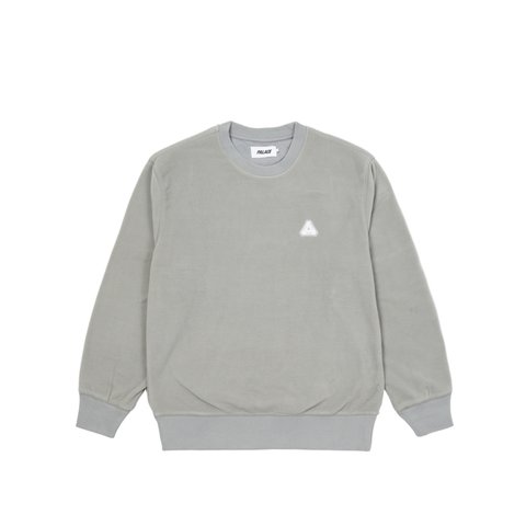 Palace POLAR FLEECE SOFAR CREW ALLOY - Colorway