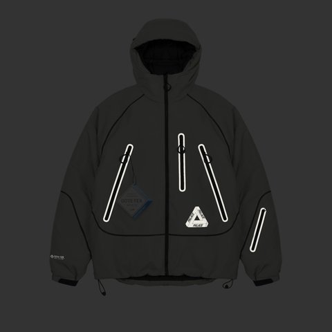 Palace GORE-TEX INFINIUM P-TECH JACKET GREY - Colorway