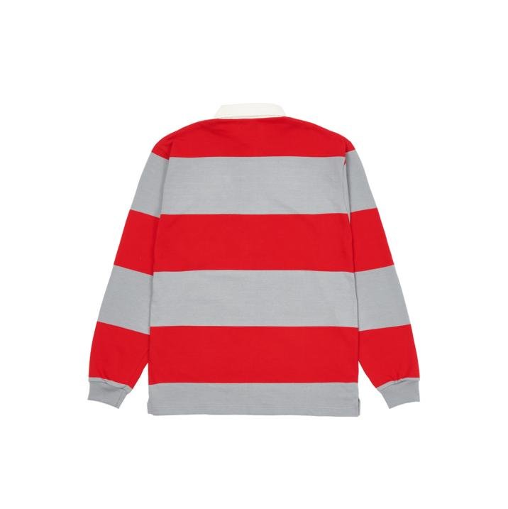 STRIPED RUGBY RED / GREY