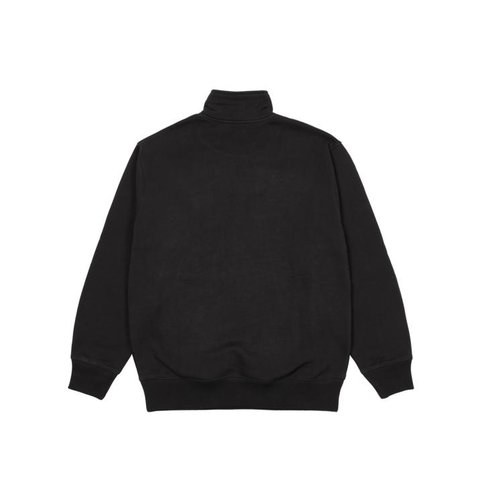 1/4 ZIP FUNNEL BLACK