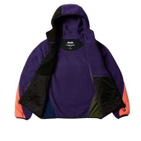 Palace THERMA HOODED FLEECE JACKET MULTI - Colorway