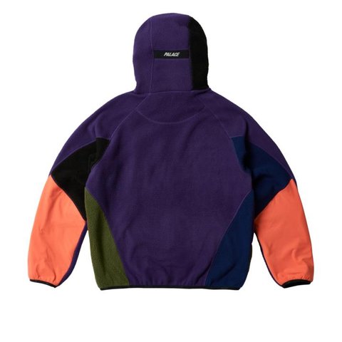 Palace THERMA HOODED FLEECE JACKET MULTI