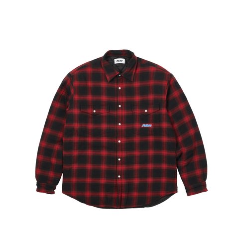 Palace THERMA YAK THINSULATE SHIRT RED - Colorway