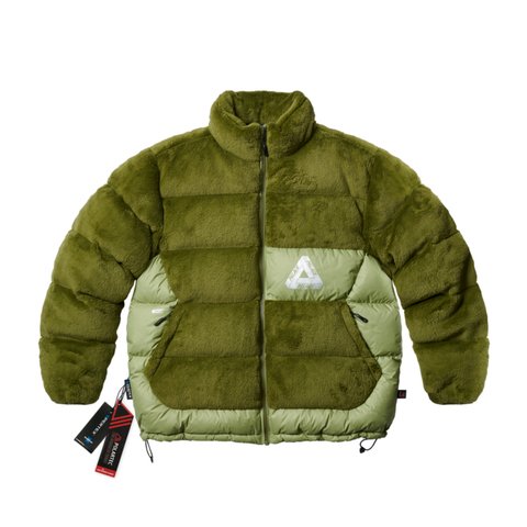 Palace POLARTEC HIGH LOFT PUFFA OLIVE - Colorway