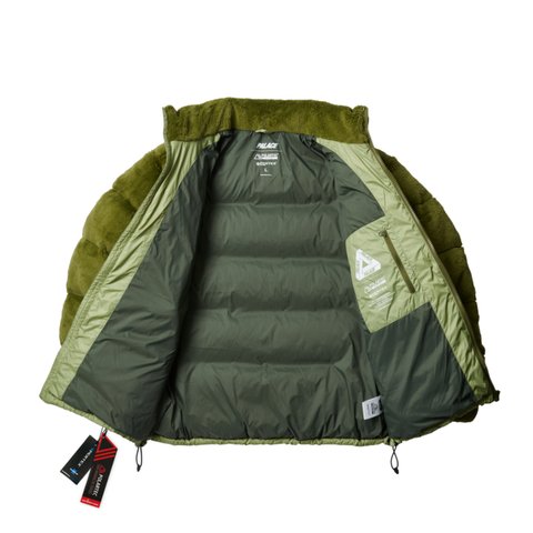 Palace POLARTEC HIGH LOFT PUFFA OLIVE - Colorway