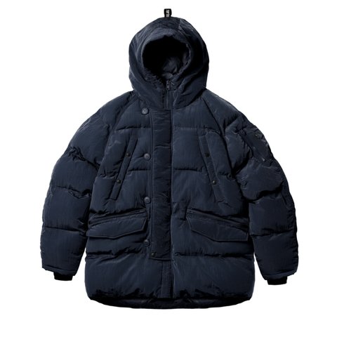 Palace P-3B BAFFLE PARKA NAVY - Colorway