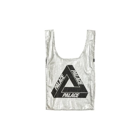 Palace PALACE SHOP REUSABLE BAG SILVER - Colorway