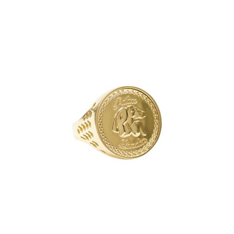 Palace P-STATUE SOVEREIGN RING 9CT GOLD PLATED