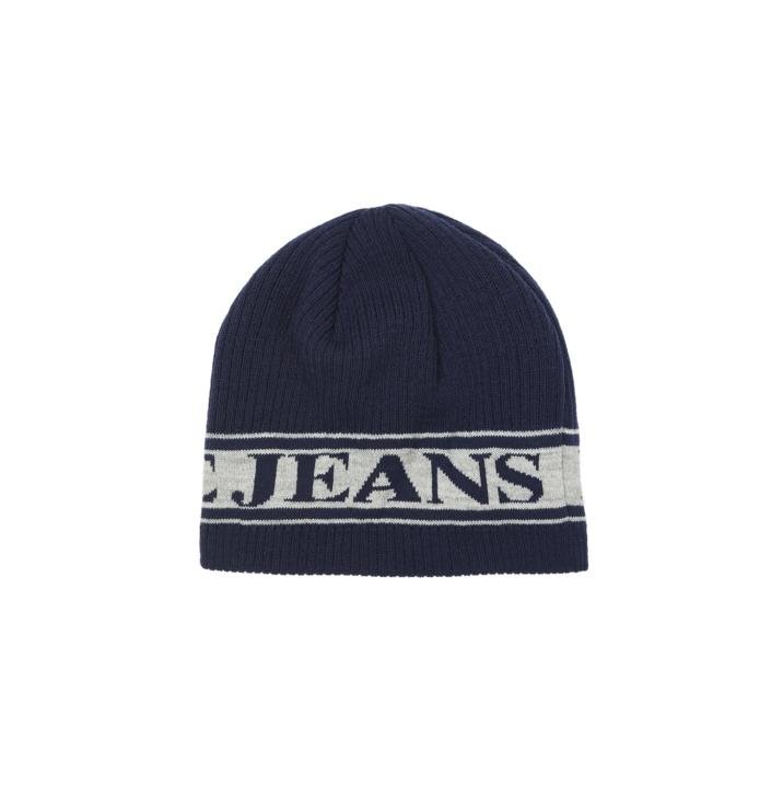 PALACE JEANS NEIN CUFF BEANIE NAVY