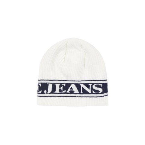 Palace PALACE JEANS NEIN CUFF BEANIE WHITE