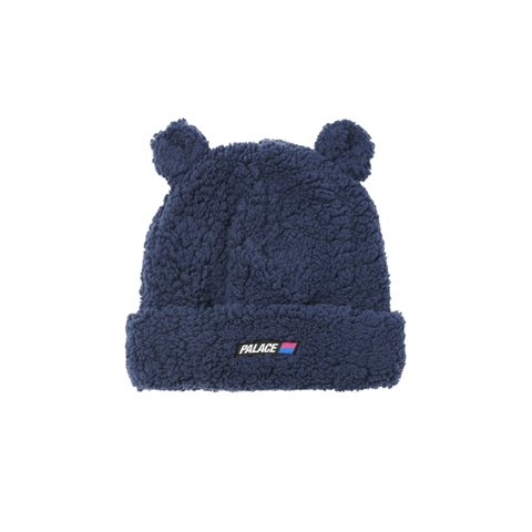 Palace FUZZY EAR BEANIE NAVY - Colorway