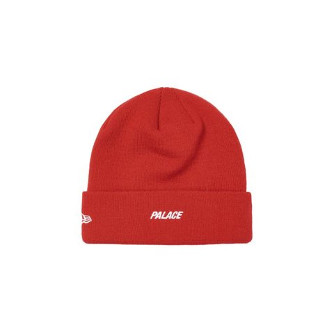 Palace NEW ERA P BEANIE RED