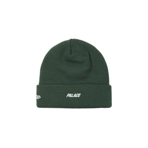 Palace NEW ERA P BEANIE GREEN