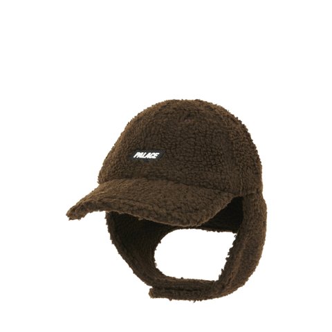Palace WARMDOME EARFLAP 6-PANEL BROWN - Colorway
