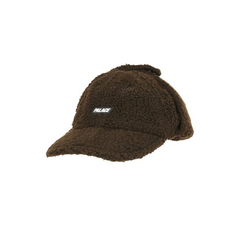 Palace WARMDOME EARFLAP 6-PANEL BROWN - Colorway
