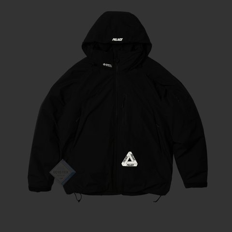 Palace GORE-TEX INFINIUM LOFT JACKET BLACK - Colorway