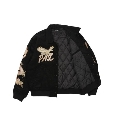 Palace DOUBLE DRAGON TOUR JACKET BLACK - Colorway