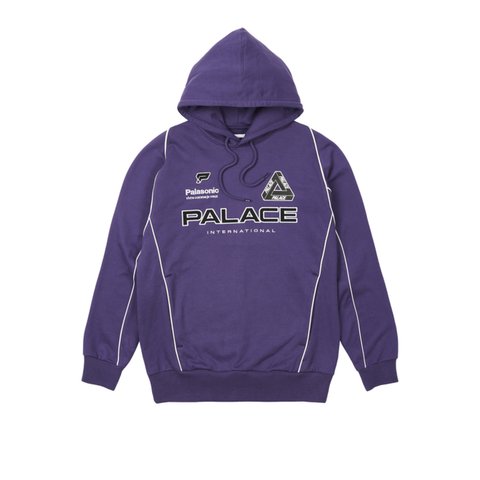 Palace INTERNATIONAL HOOD PURPLE - Colorway