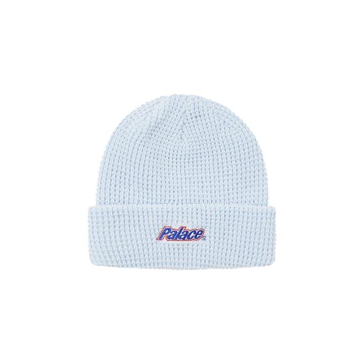 LOWERCASE FONT BEANIE LIGHT BLUE