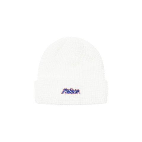 Palace LOWERCASE FONT BEANIE WHITE