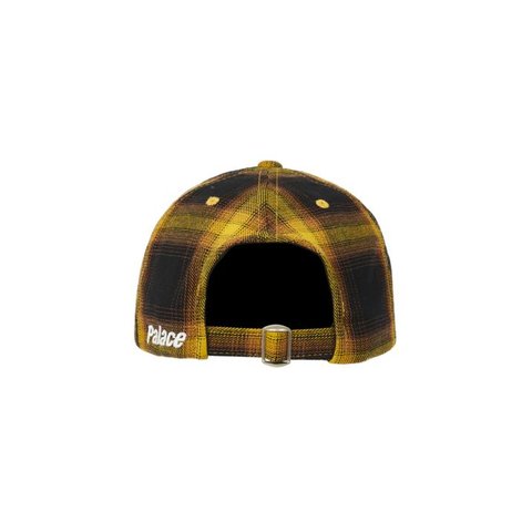 Palace LOWERCASE 6-PANEL YELLOW CHECK