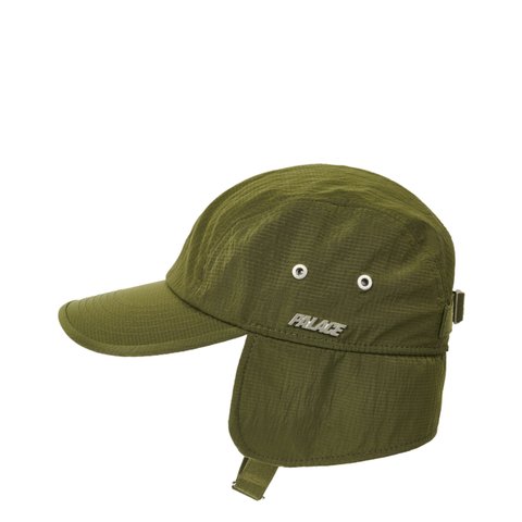 Palace POSH EARFLAP CAP OLIVE - Colorway