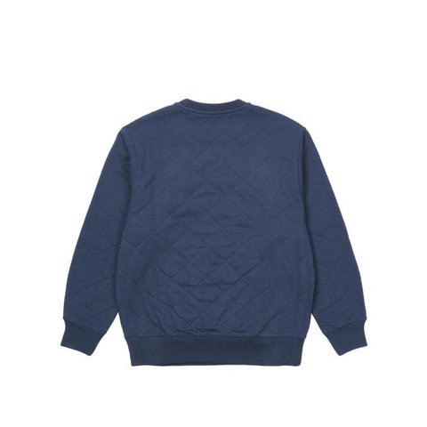 Palace PALACE LONDINIUM QUILTED CREW NAVY