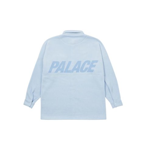 Palace POLARTEC LAZER OVERSHIRT LIGHT BLUE
