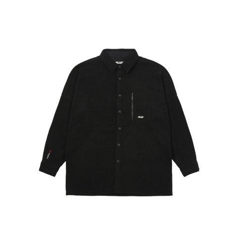 Palace POLARTEC LAZER OVERSHIRT BLACK - Colorway