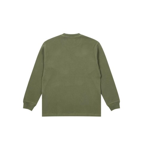 Palace VHS THERMAL LONGLSEEVE TOP OLIVE