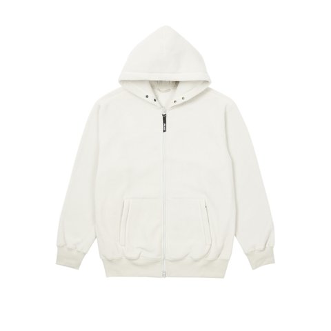 Palace POLARTEC LAZER ZIP HOOD GREY - Colorway