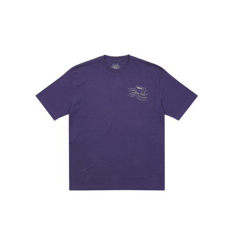 Palace BACK OF THE BUS T-SHIRT PURPLE - Colorway