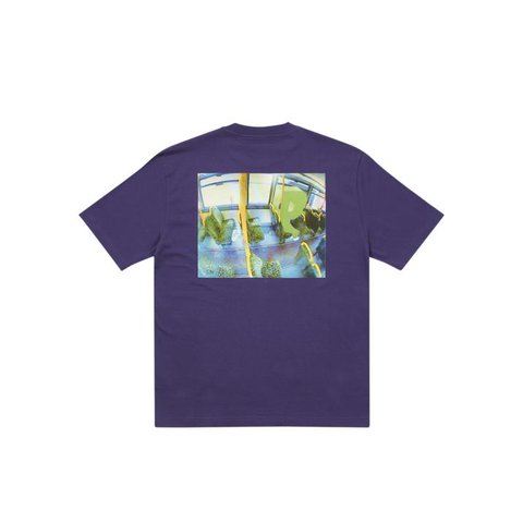 Palace BACK OF THE BUS T-SHIRT PURPLE