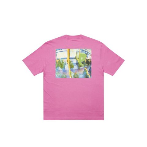 Palace BACK OF THE BUS T-SHIRT PINK