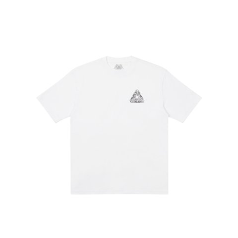 TRI-TEXT T-SHIRT WHITE