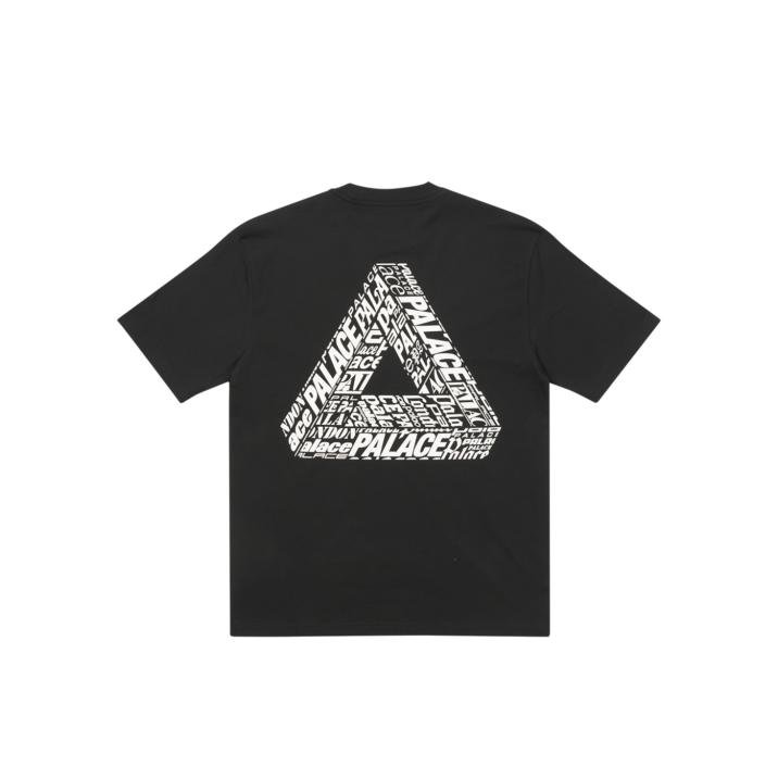 TRI-TEXT T-SHIRT BLACK