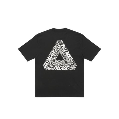 TRI-TEXT T-SHIRT BLACK