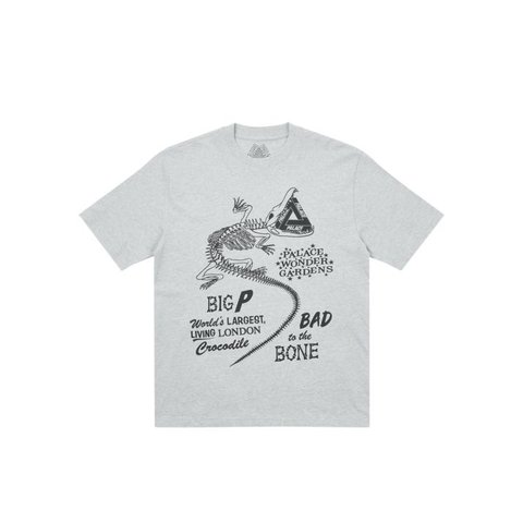 Palace CHOMPER T-SHIRT GREY MARL