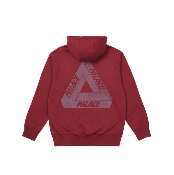 TRI-LENTICULAR HOOD BURGUNDY