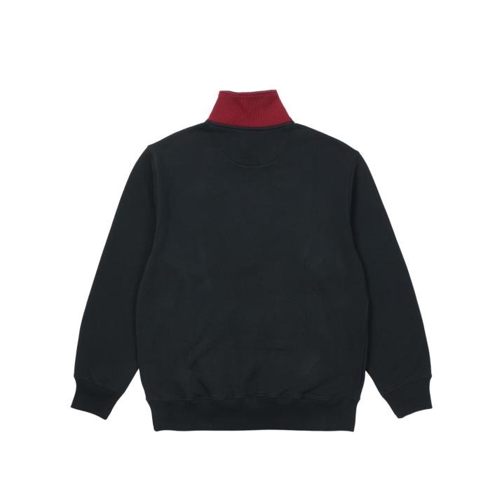 RIB 1/4 ZIP FUNNEL NAVY