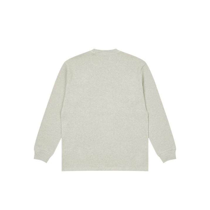 VHS THERMAL LONGLSEEVE TOP GREY MARL