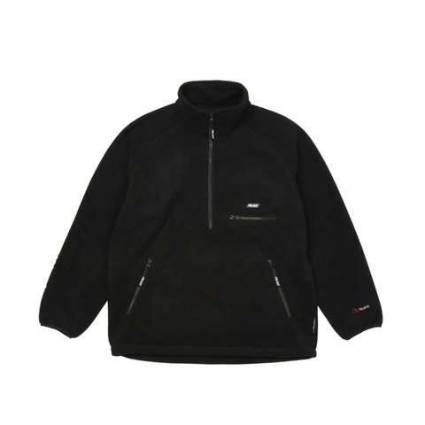 Palace POLARTEC LAZER OUTER 1/2 ZIP BLACK - Colorway